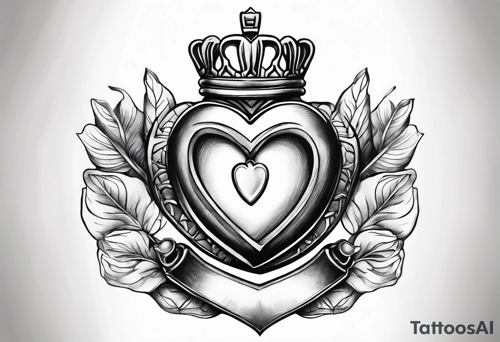Irish claddagh tattoo idea