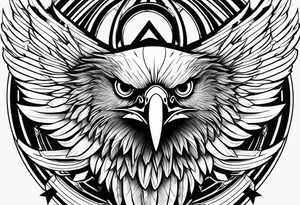 Eagle tattoo idea