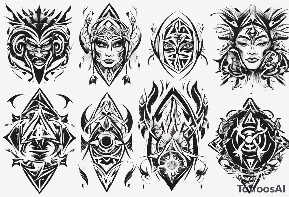 frame tattoo idea