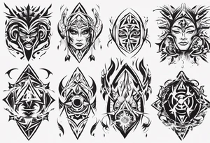 frame tattoo idea