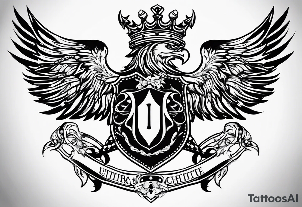 scottish crest tattoo idea