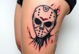 Friday the 13th horror tattoo tattoo idea