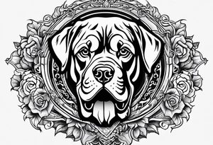 Hells dog tattoo idea