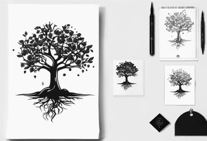 A poison tree tattoo idea