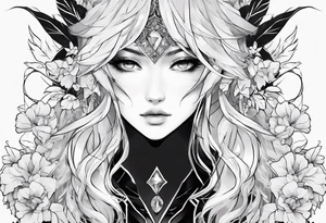 i want something out of the anime solo leveling tattoo idea