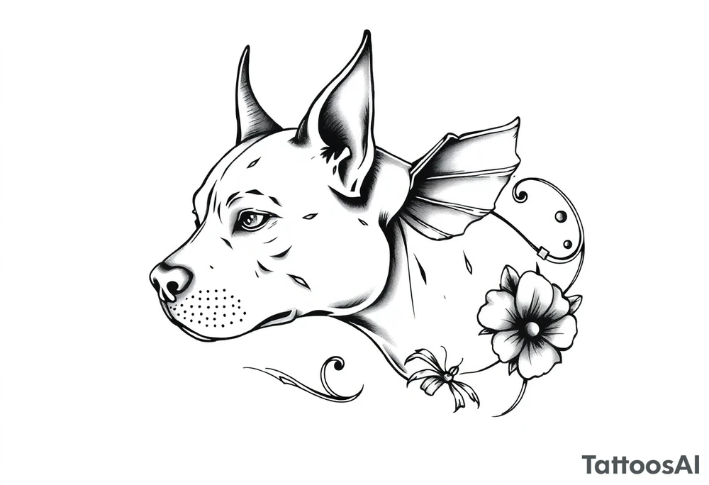 PITBULL tattoo idea