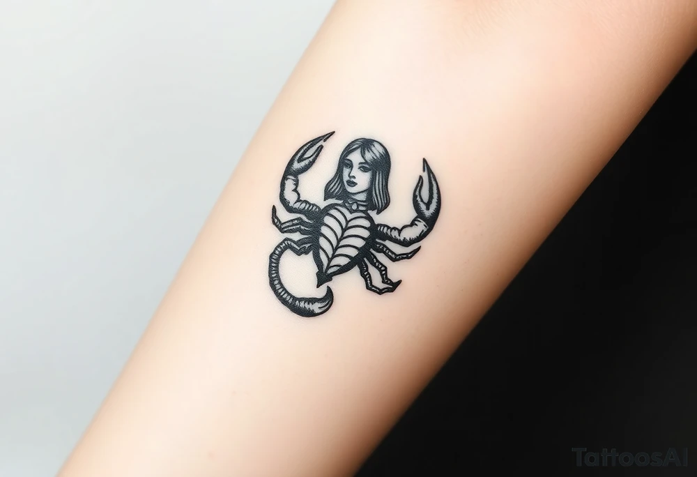 Scorpio, high priestess, empress, emperor, queen of ace, queen of cups, Ace of pentacles tattoo idea