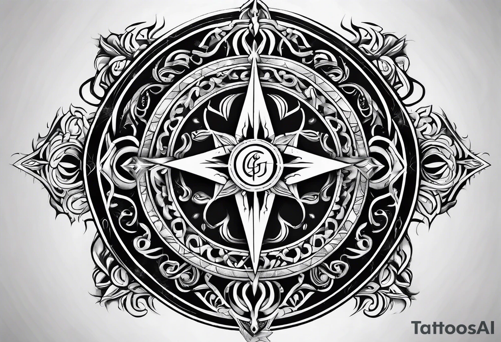 The symbol of Matthias in the bible tattoo idea