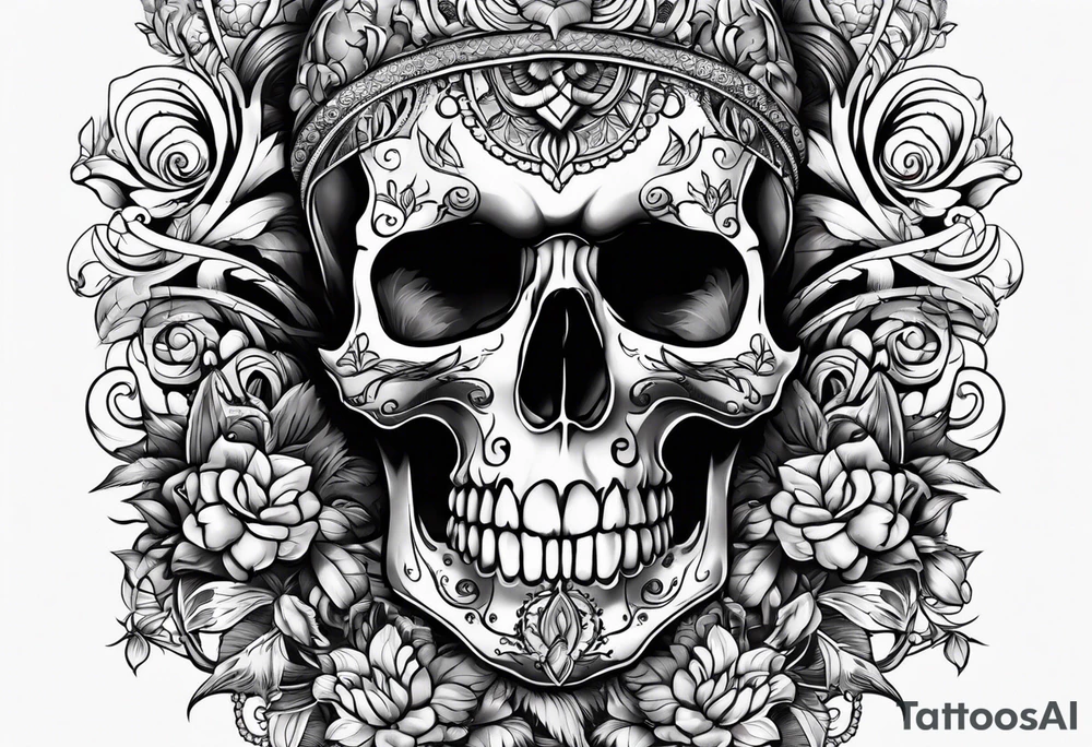 Skull tatoo tattoo idea