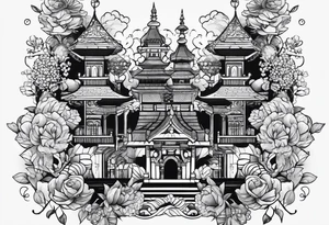 arm filler tattoo idea
