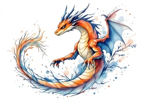 charizard tattoo idea