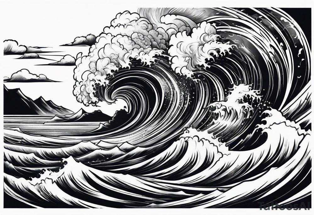 storm tattoo idea