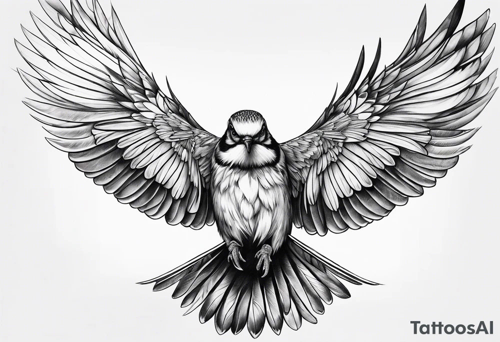Birds 7 tattoo idea