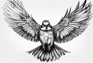 Birds 7 tattoo idea