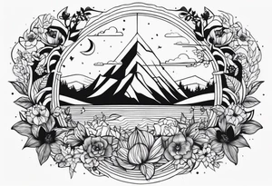 Nature item tattoo idea