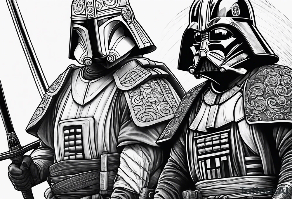 shogun star wars army tattoo idea