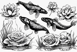 pond tattoo idea