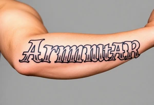 "armor"; spartan style tattoo idea
