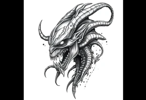 water-demon tattoo idea