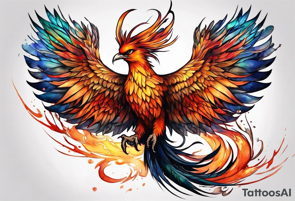 Phoenix who came back tattoo idea