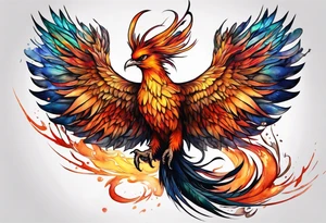 Phoenix who came back tattoo idea