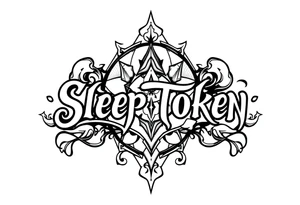 Sleeptoken logo tattoo idea