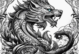 Chimera tattoo idea