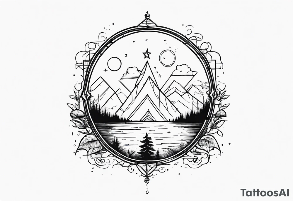 Deep quote tattoo idea