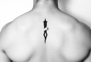 A Semicolon (;) with a Broken/Tapered End tattoo idea