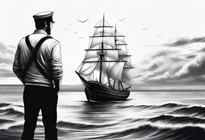 a travelling sailor looking for a dream tattoo idea