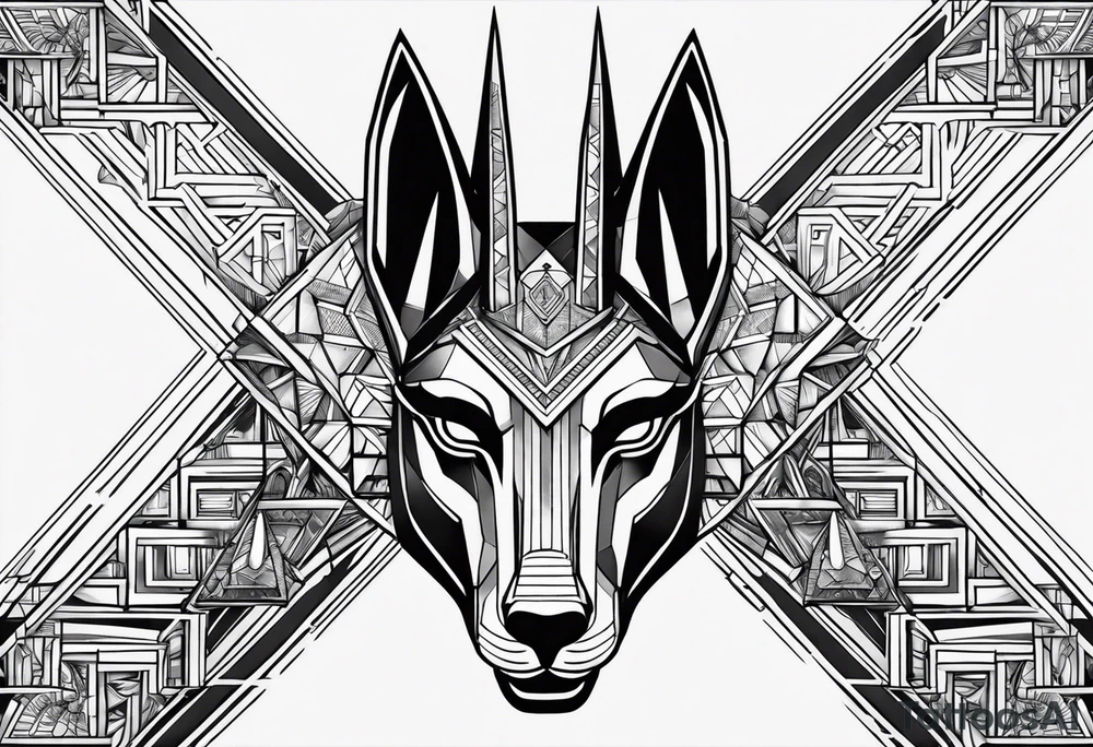 Anubis tattoo idea