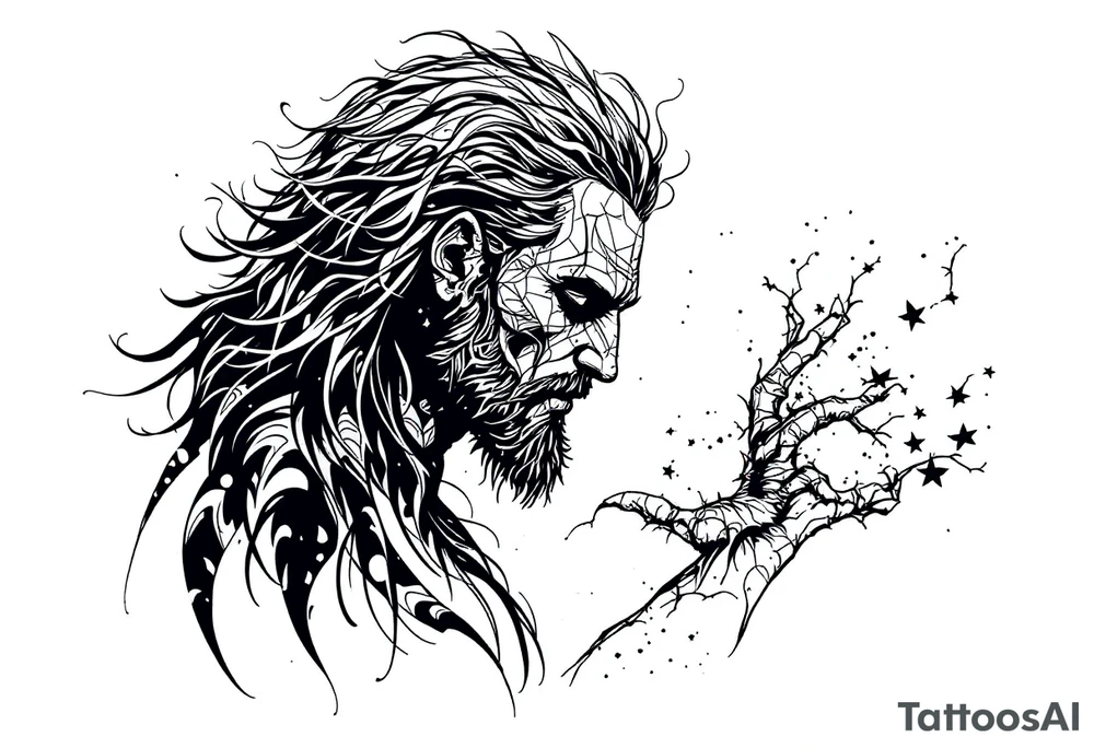 Mythology,man body,lust, sex tattoo idea