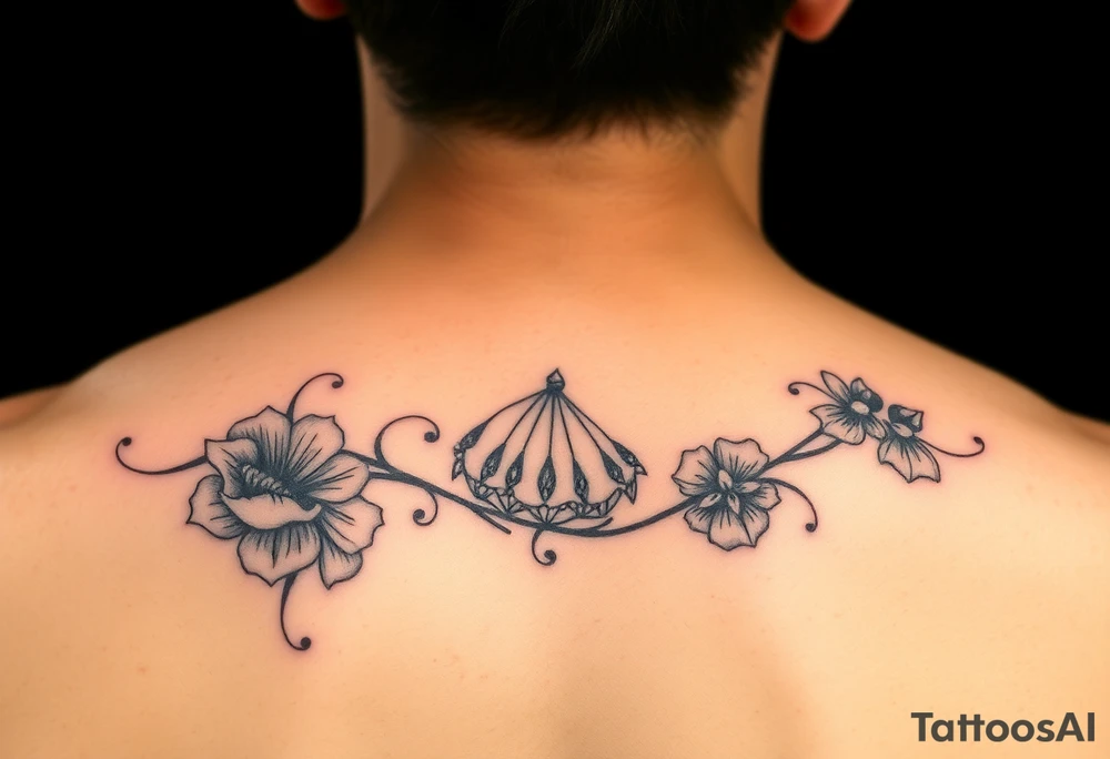 alice in wonderland not super detailed on leg tattoo idea