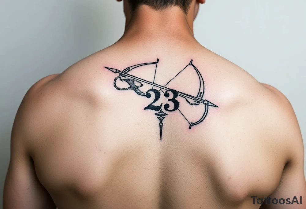 Bradley sagittarius 23 tattoo idea
