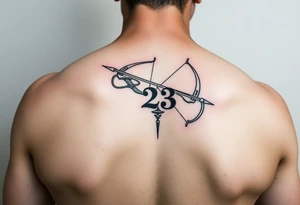 Bradley sagittarius 23 tattoo idea