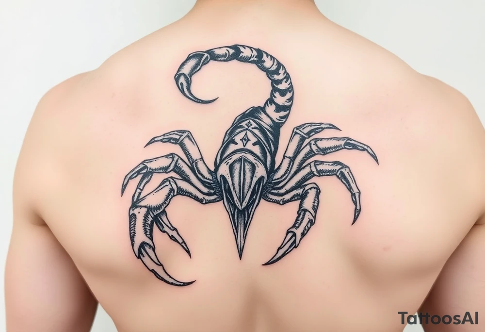 Inferno scorpion from mortal kombat tattoo idea