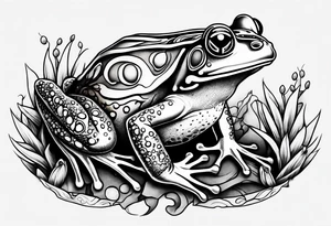 frog tattoo idea