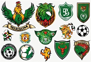 werder bremen fußball tattoo idea