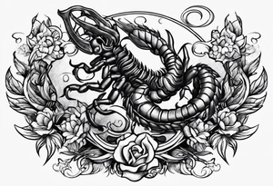 scorpio tattoo idea