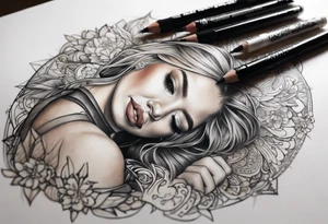 Starting over again after being broken in a relationship tattoo idea