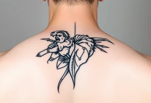 Music, sports, African culture half sleeve tattoo idea