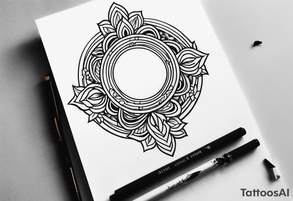 Ring tattoo tattoo idea