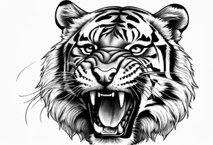 Little Tiger singing tattoo idea