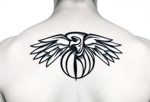 Atlanta 
Hawks logo tattoo idea