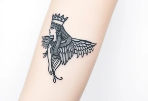 Egyptian goddesses tattoo idea