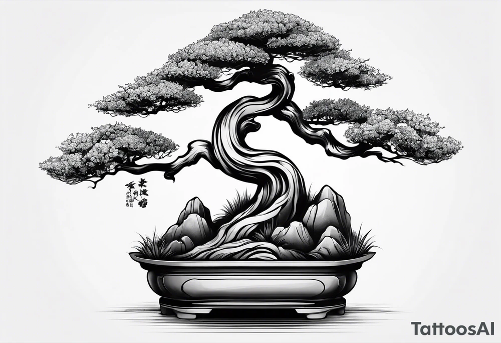 bonsai tattoo idea