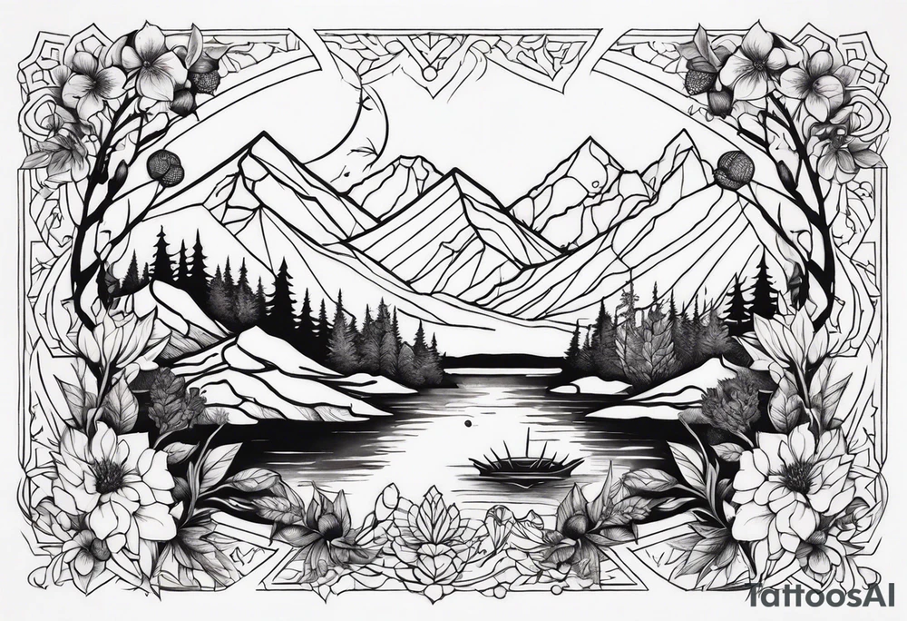 Nature tattoo idea