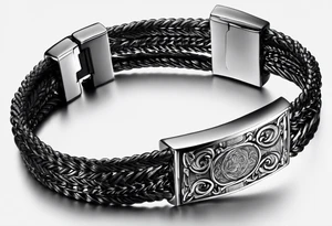 scottish bracelet with MKB tattoo idea