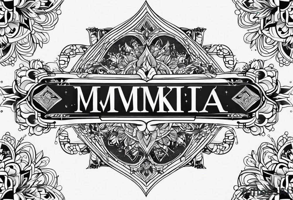 текст "Милка" tattoo idea