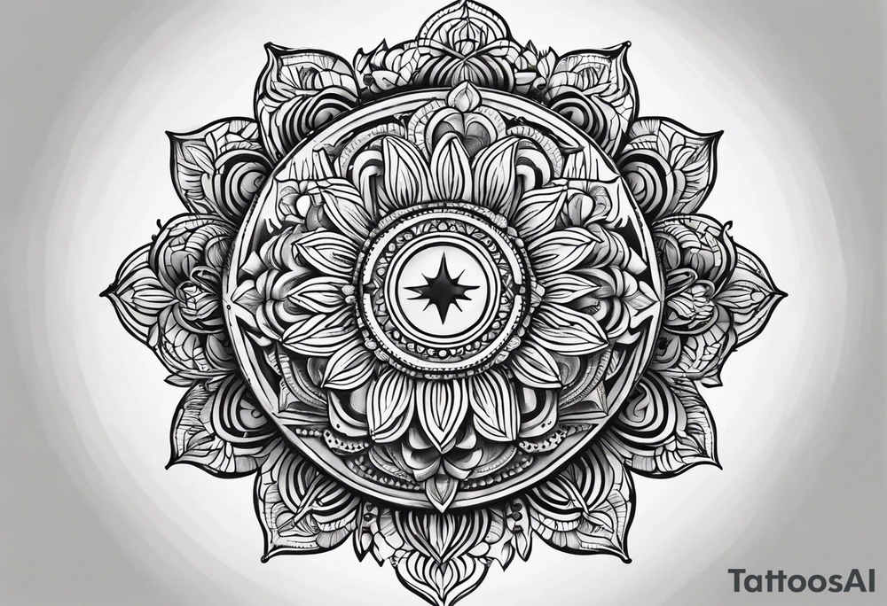 small round tattoo with open in the middle tattoo idea small round tattoo with open in the middle tattoo idea